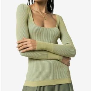 Jacquemus La Maille Rosa Top